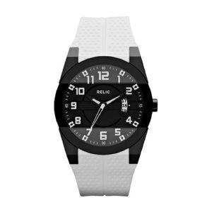 Jake Mens White Polyurethane Watch